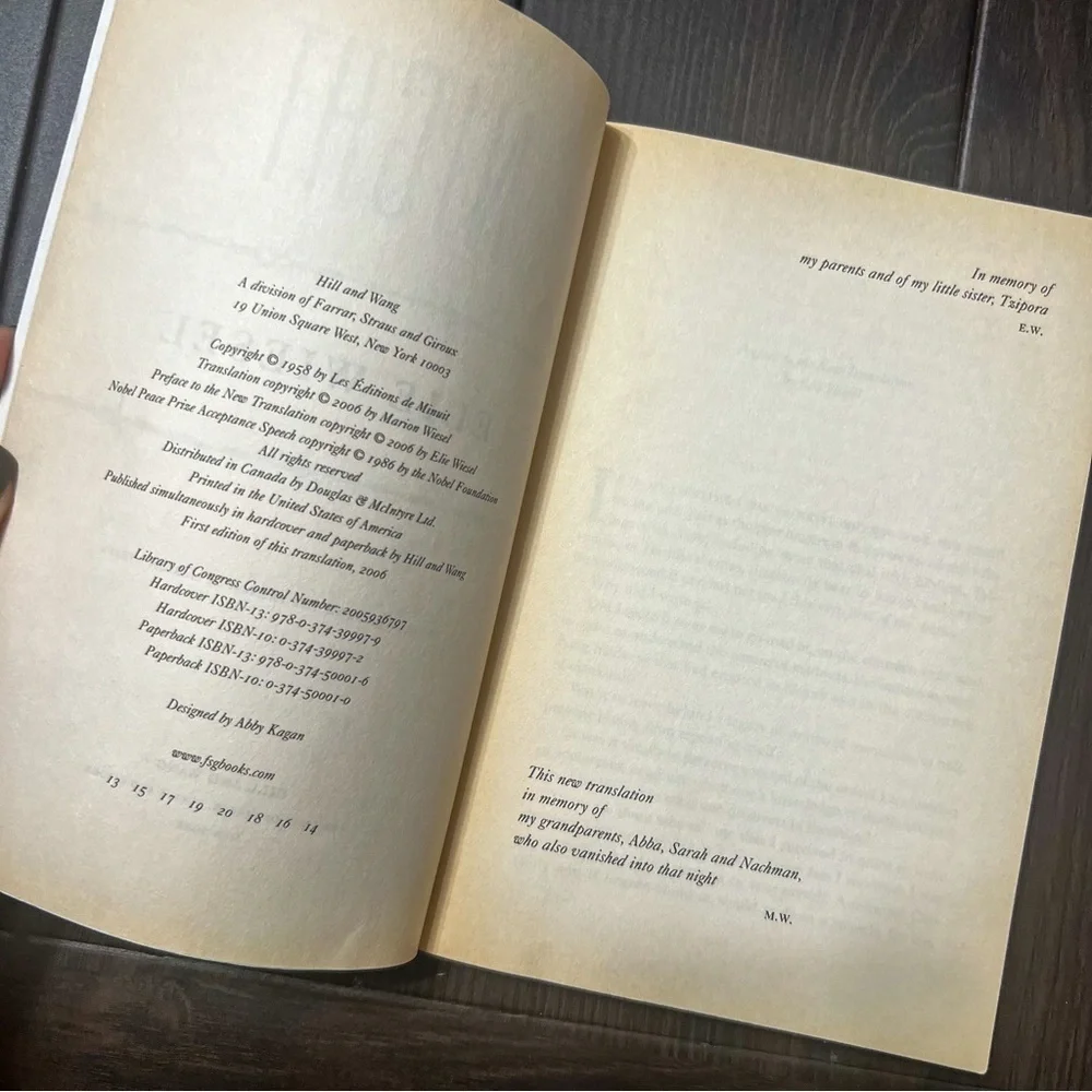 Night by Elie Wiesel - Picture 4 of 7